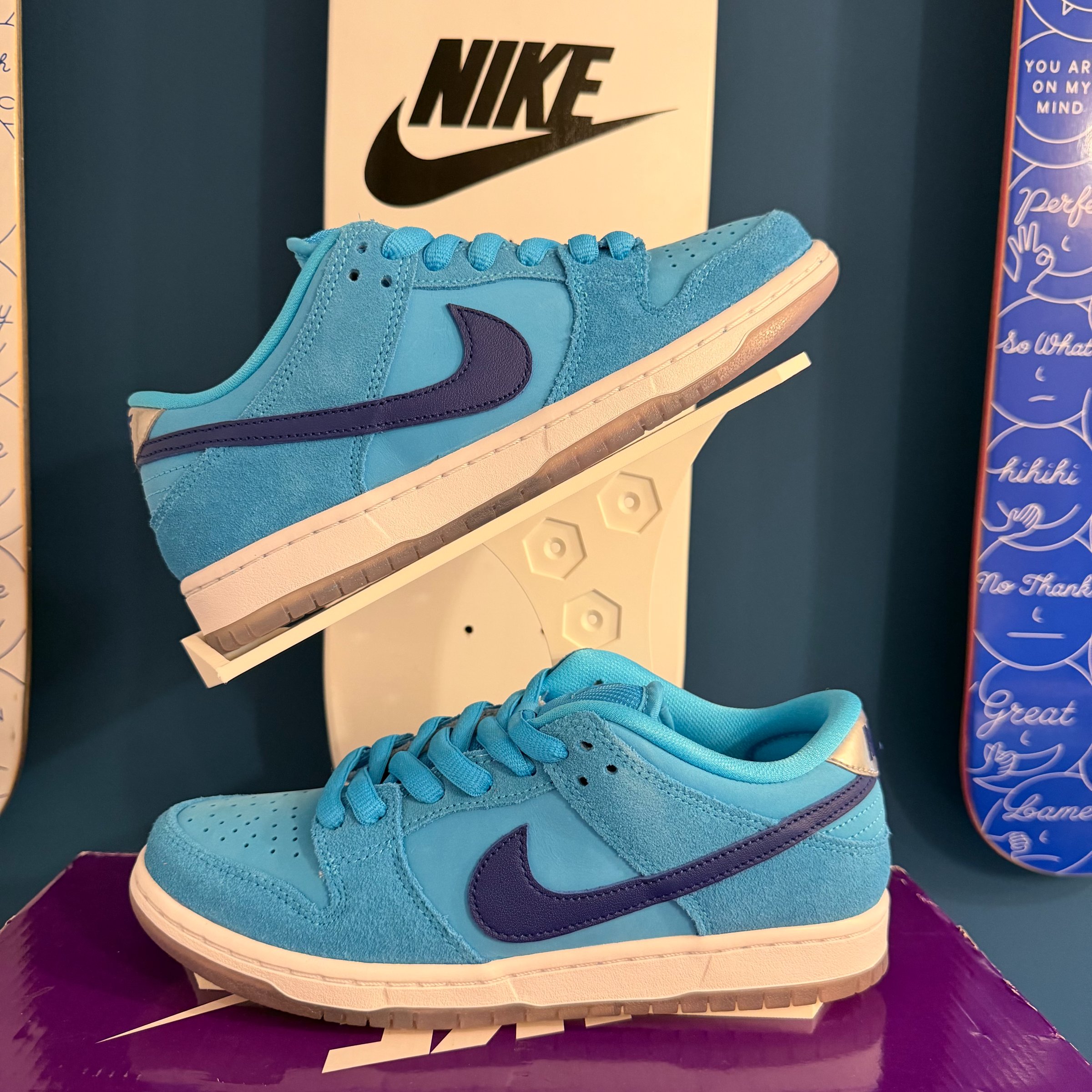 Photo de Nike SB Dunk Low Pro Blue Fury
