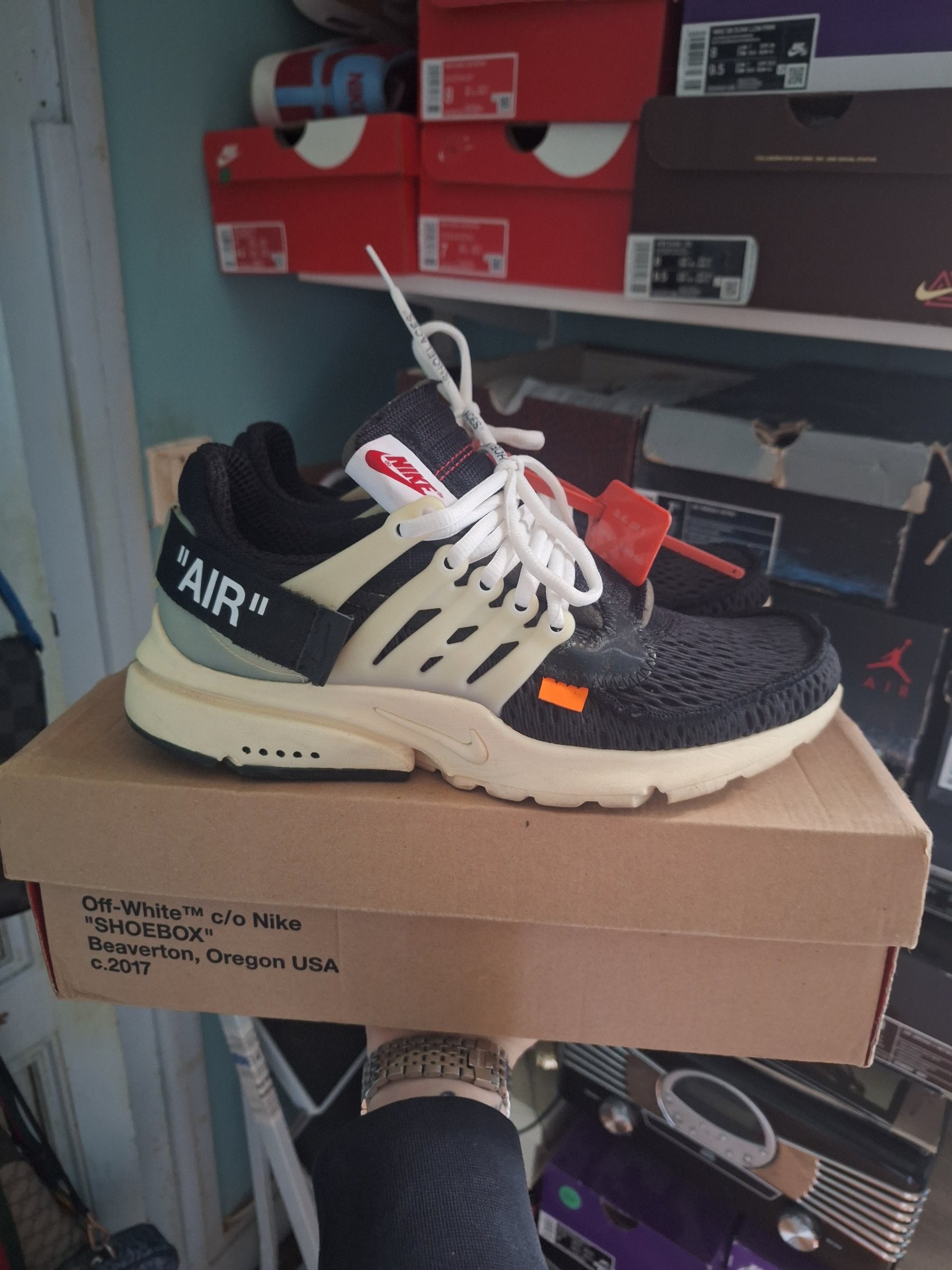 Photo de Nike Air Presto x Off-White "The ten" Black/Cream