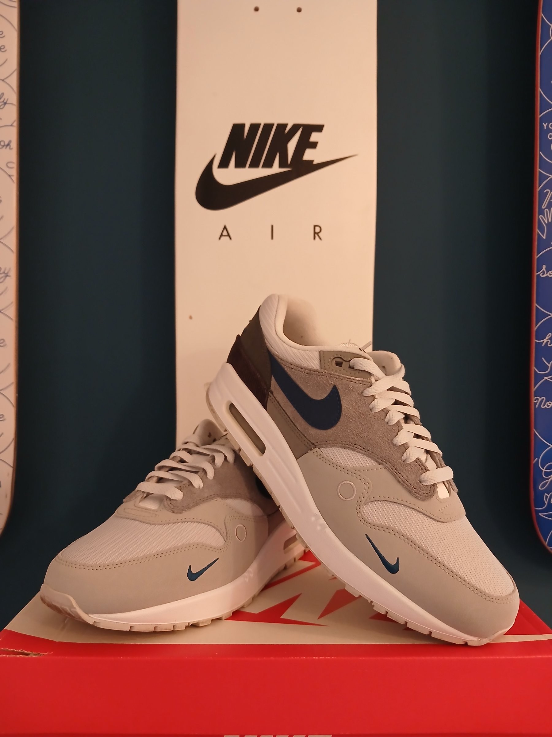 Photo de Nike Air Max 1 Smoke Grey/Valerian Blue