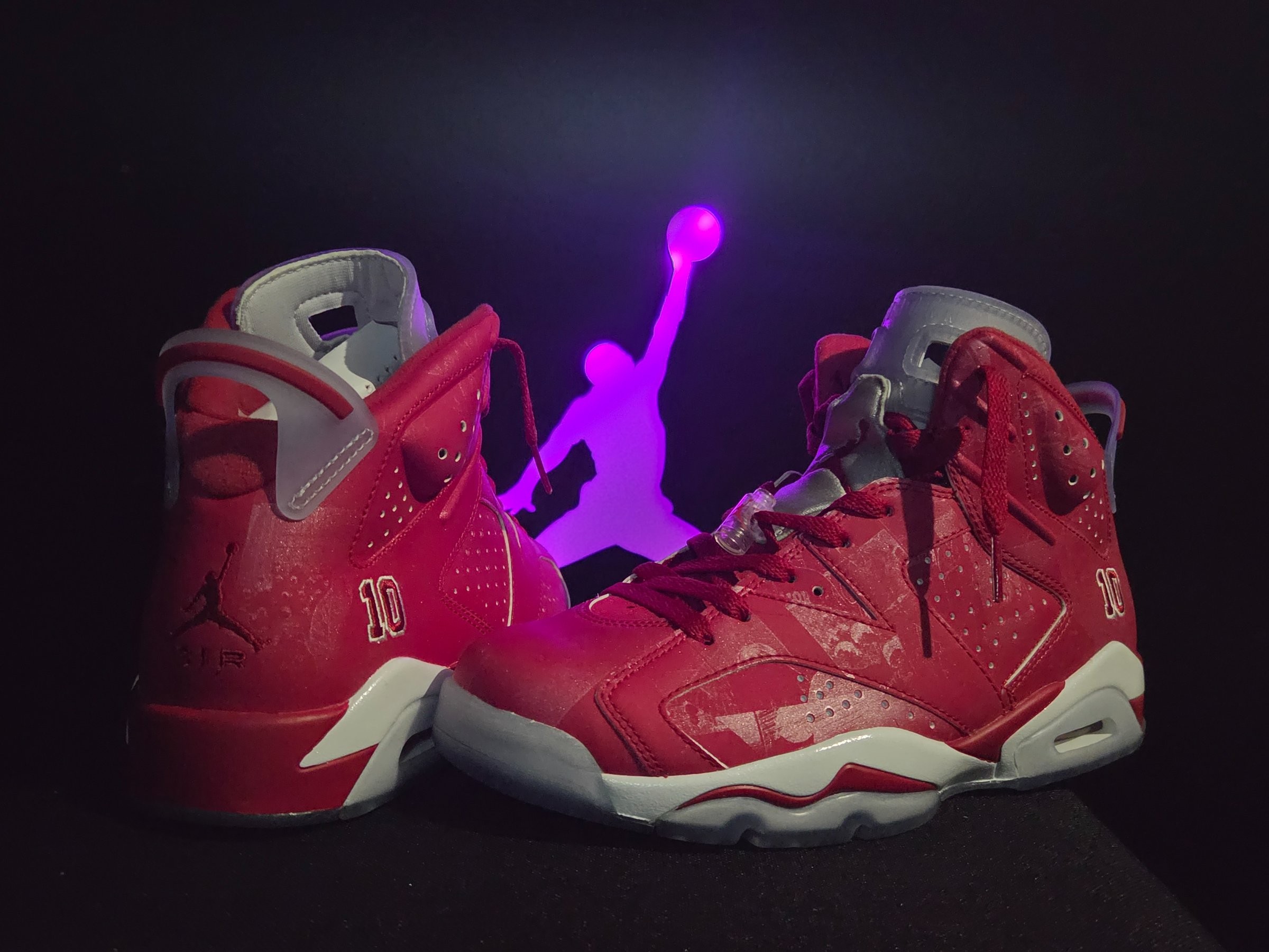 Photo de Air Jordan 6 Retro Red/White Slam Dunk